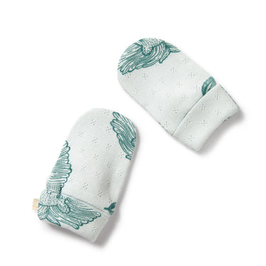 Wilson & Frenchy - Little Lion Organic Pointelle Mittens